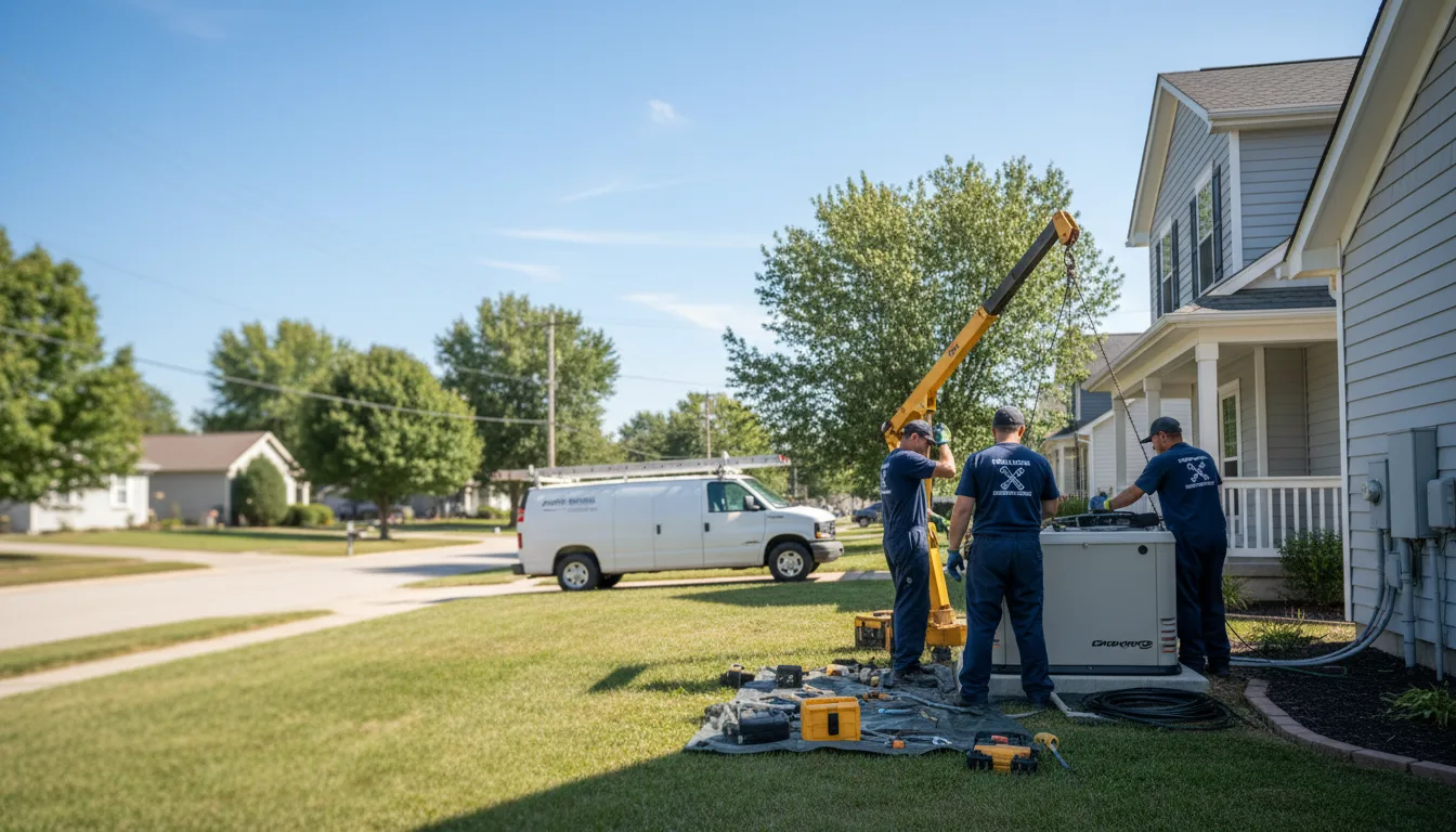 Generator Installation in Bradshaw, WV near me